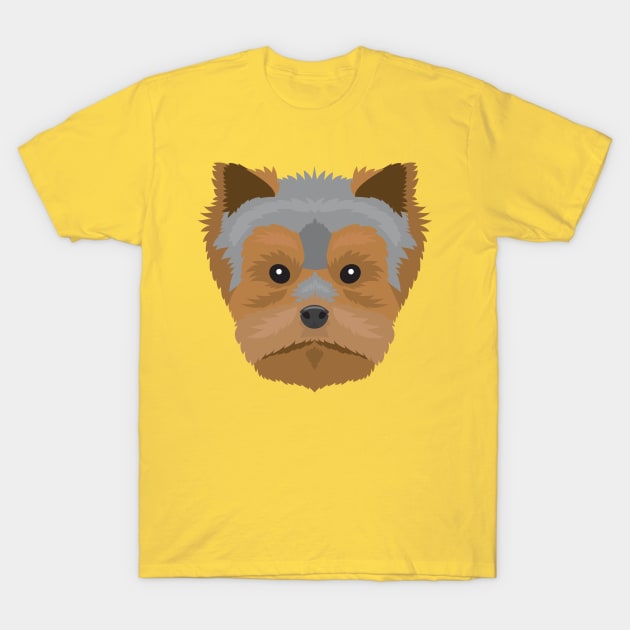 Yorkshire Terrier T-Shirt by threeblackdots